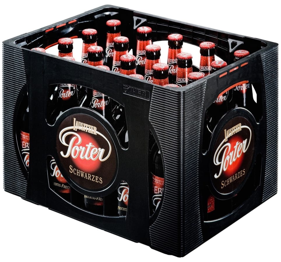 Lausitzer Porter Erdbeer – Kiste