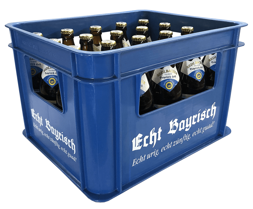 Redlbacher Bayerisch Hell – Kiste