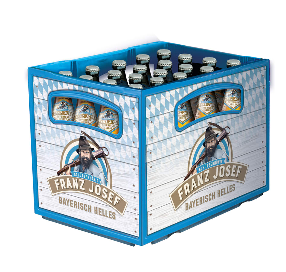Franz Josef Bayrisch Helles Hefeweizen – Kiste