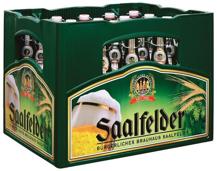 Saalfelder Premium Pils – Kiste