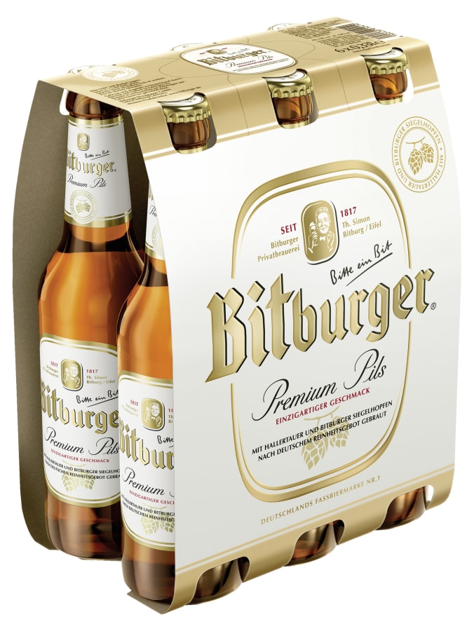 Bitburger Premium Pils – Sixpack